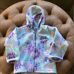 Patagonia toddler girls fleece hoodie